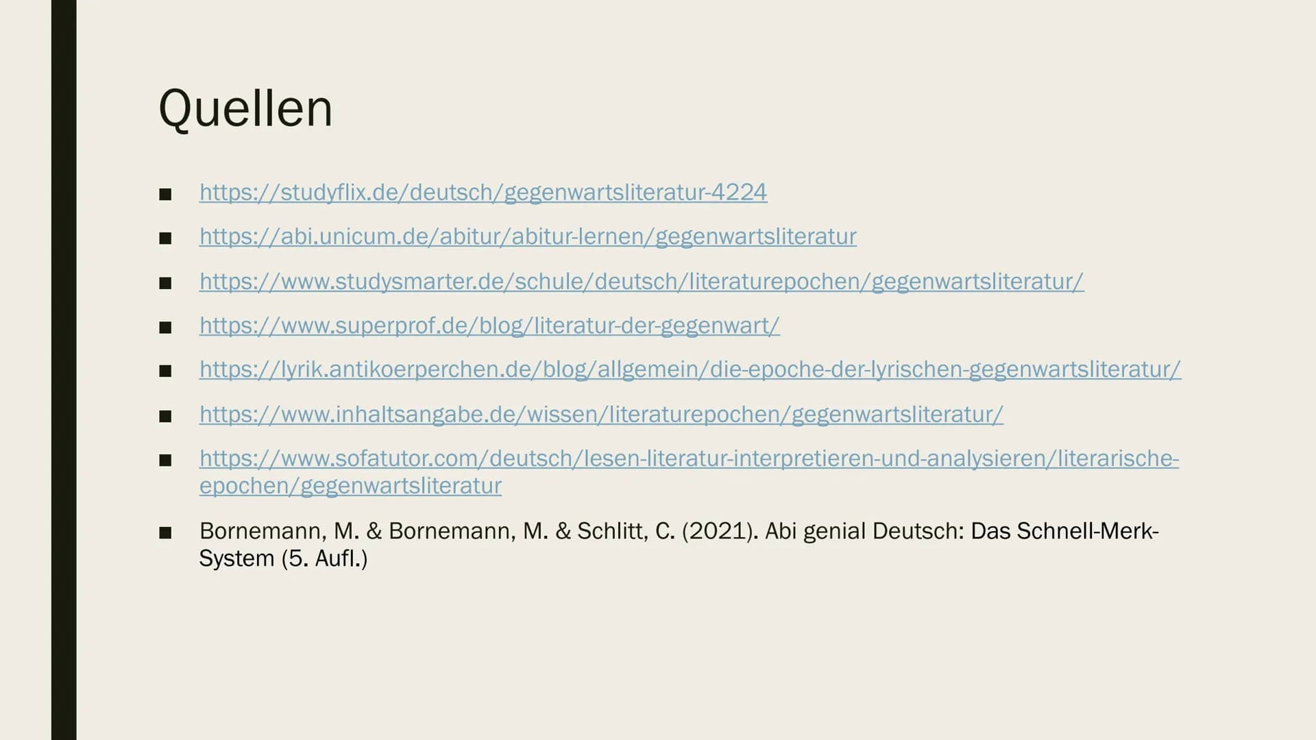 GEGENWARTSLITERATUR
von Neele Malzer Inhaltsverzeichnis
■
■
Definition
Merkmale
Wichtige Ereignisse
Welt- und Menschenbild
Themen
Typische S