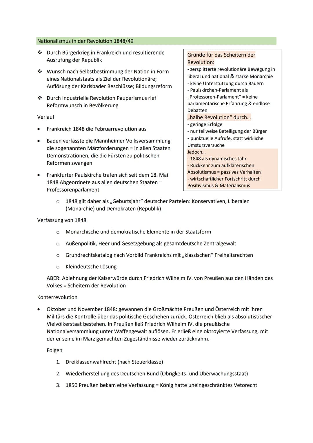 Nationalismus, Nationalstaat und deutsche Identität im 19. Jahrhundert
Begriff der ,,Nation"
Als konstruierte, gedachte Ordnung & kein natur