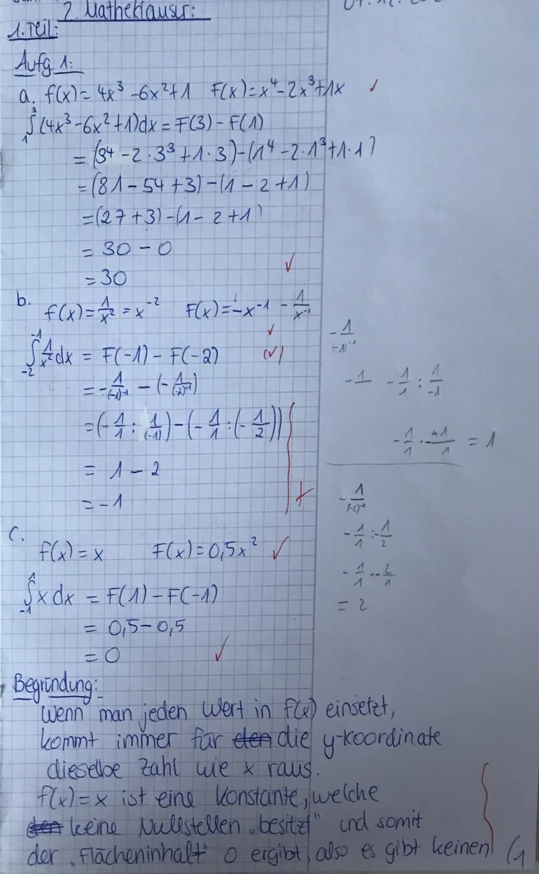 A.2
a) [1;3] => Wasser läuft zu
[3;9] => wasser lauff db
ur!
b)
Am Anfang fließt 800m ³ hinzu
und es wird immer weniger
aber tar bis zu 3 St