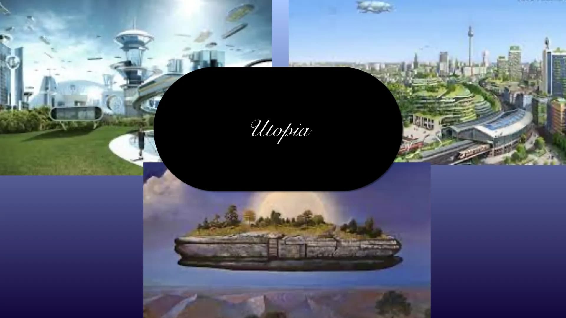 Utopia & Dystopia Content
1. Definition/ characteristics of dystopia & utopia
2. Common aspects
3. Hunger games: Plot summary, dystopian/ ut