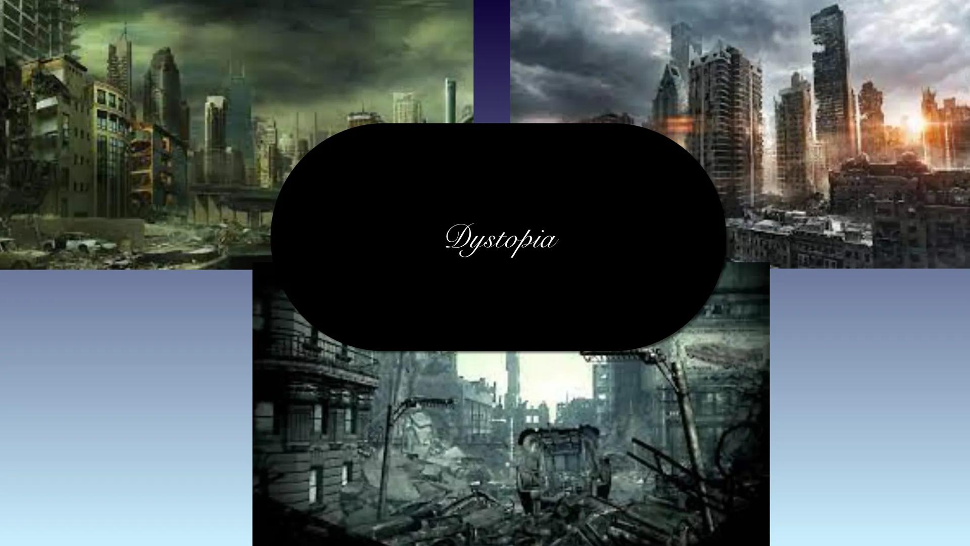 Utopia & Dystopia Content
1. Definition/ characteristics of dystopia & utopia
2. Common aspects
3. Hunger games: Plot summary, dystopian/ ut