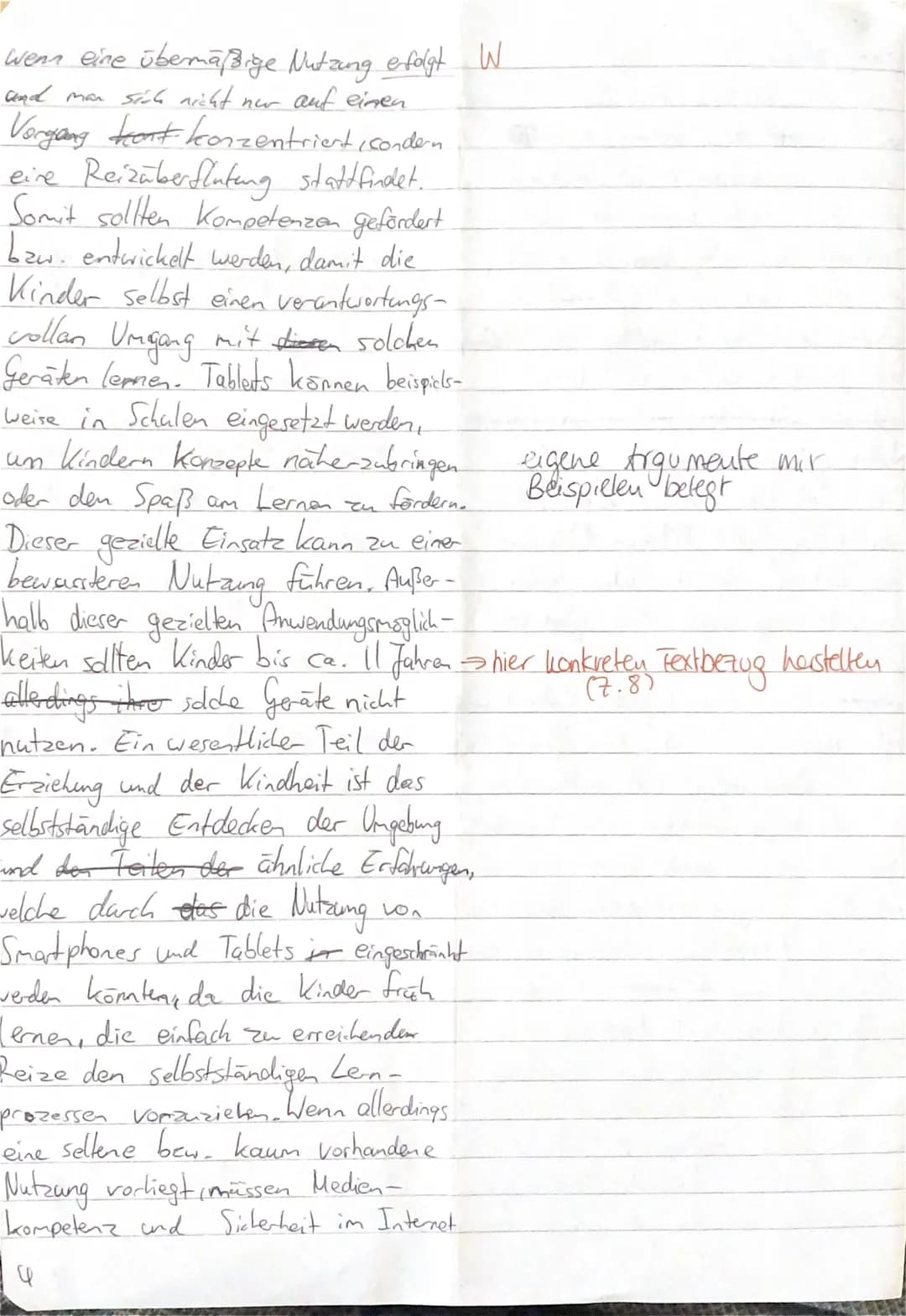 Klasse: la
Name:,
Klausur Nr. 3
Thema: Textgebundene Erörterung
Datum: 23.0322
Aufgabe:
Schreibe eine textgebundene Erörterung zu dem Text „