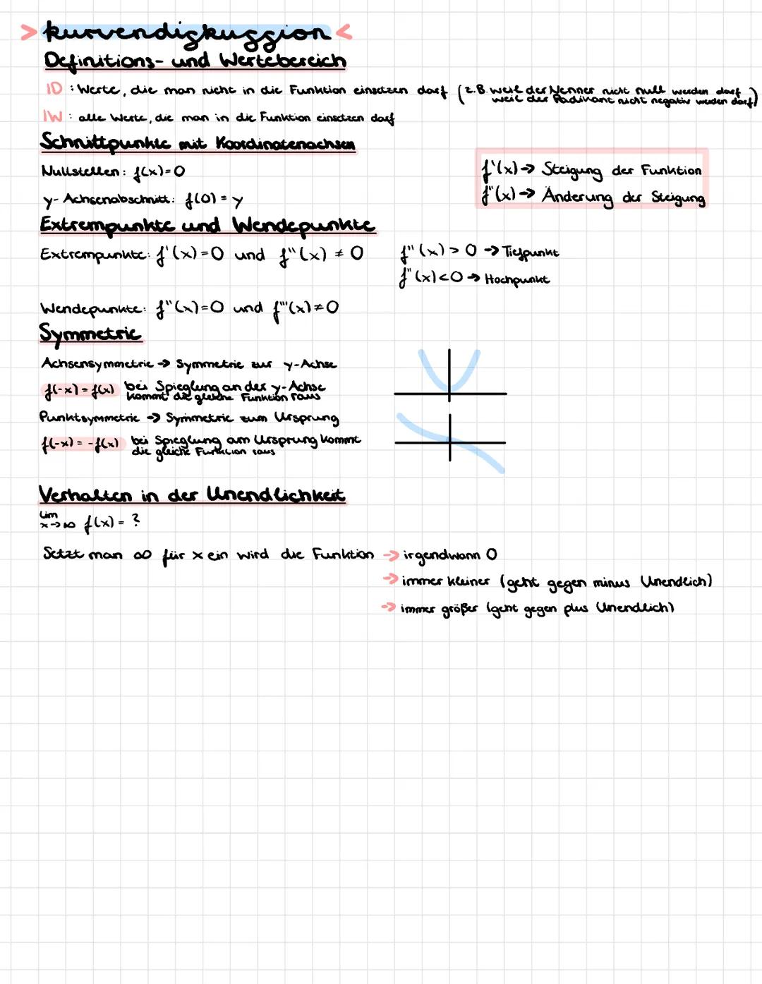 # mathe

>integralrechnung<

13.1 Klausur. Ne 1

Mit dem Integral lässt sich dic Stammfunktion und die Fläche unter einem Graphen bestimmen.