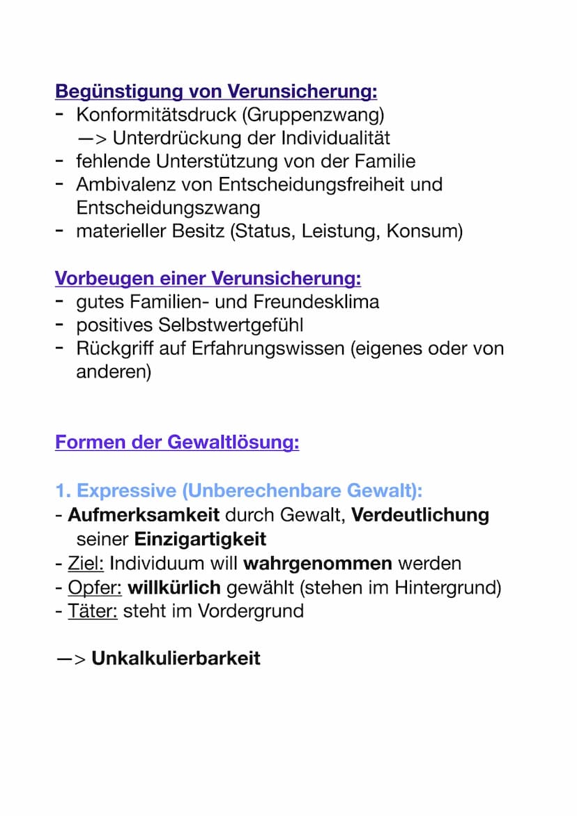-
Heitmeyer
(Entstehung von gewalttätigen
Verhalten)
Gewaltentstehung ist die Wechselwirkung zwischen
Bedingungen und Faktoren, sowie die Be