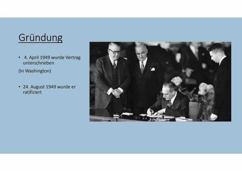 fr
Die Gründung der NATO 1 EINLEITUNG
Was würde passieren wenn Deutschland von einem anderen Land
angegriffen würde
Viele andere Staaten wür