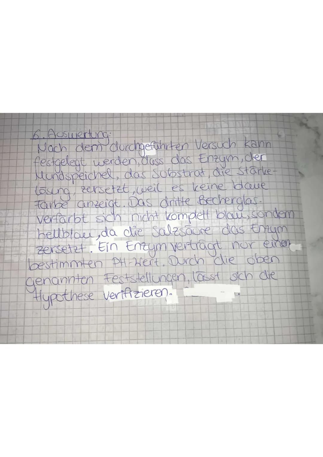 h
4
Name des Experiments: Hydrolyse
1. (Aufgabenstellypa)
führen Sie das Experiment durch und erstellen
Versuchgoro tokoll!
von Stärke
12. V