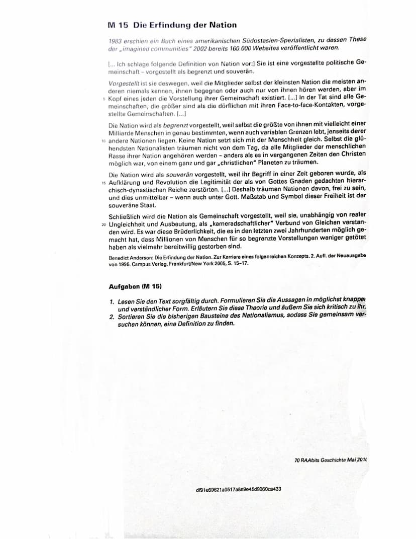 Der Wiener Kongress: September 1814-Juni 1815
April 1814
Mai 1814
1. März 1815
20. März 1815
25. März 1815
8. Juni 1815
18. Juni 1815
22. Ju