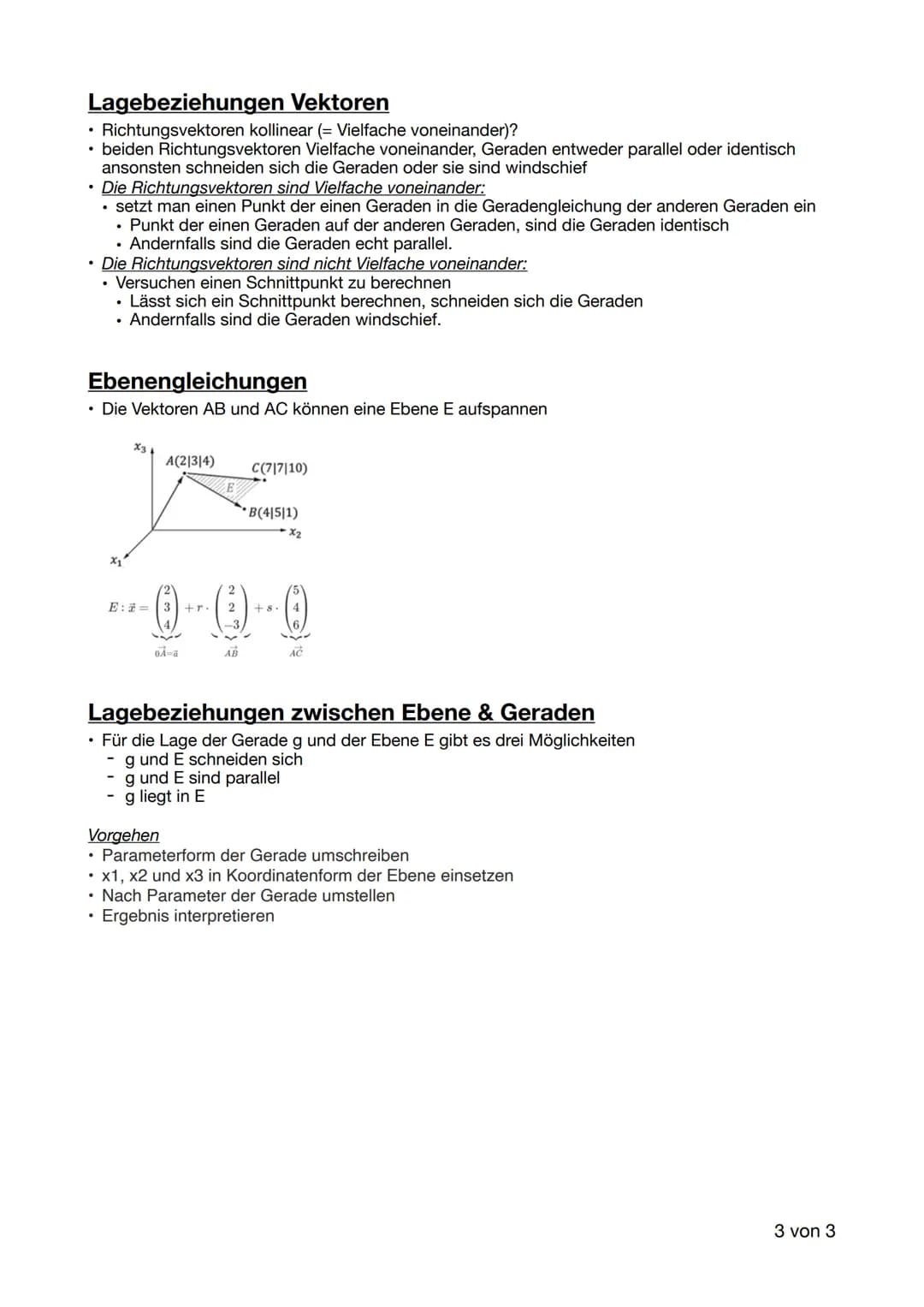 Vektordefinition
• In der Mathematik ist ein Vektor eine Klasse von Pfeilen mit gleicher Länge, gleicher Richtung
und gleichem Richtungssinn