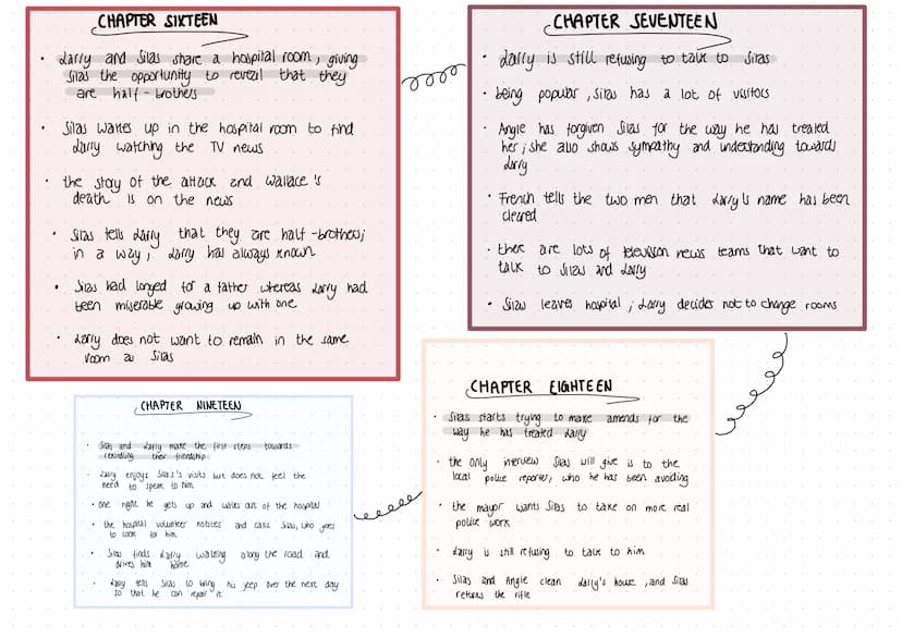 cooked cenen Crooked much
CROOKED
CHAPTER ONE
• introduction to Larry Ott.
• Larry is a loner who lives in
isolation from the rest of
societ