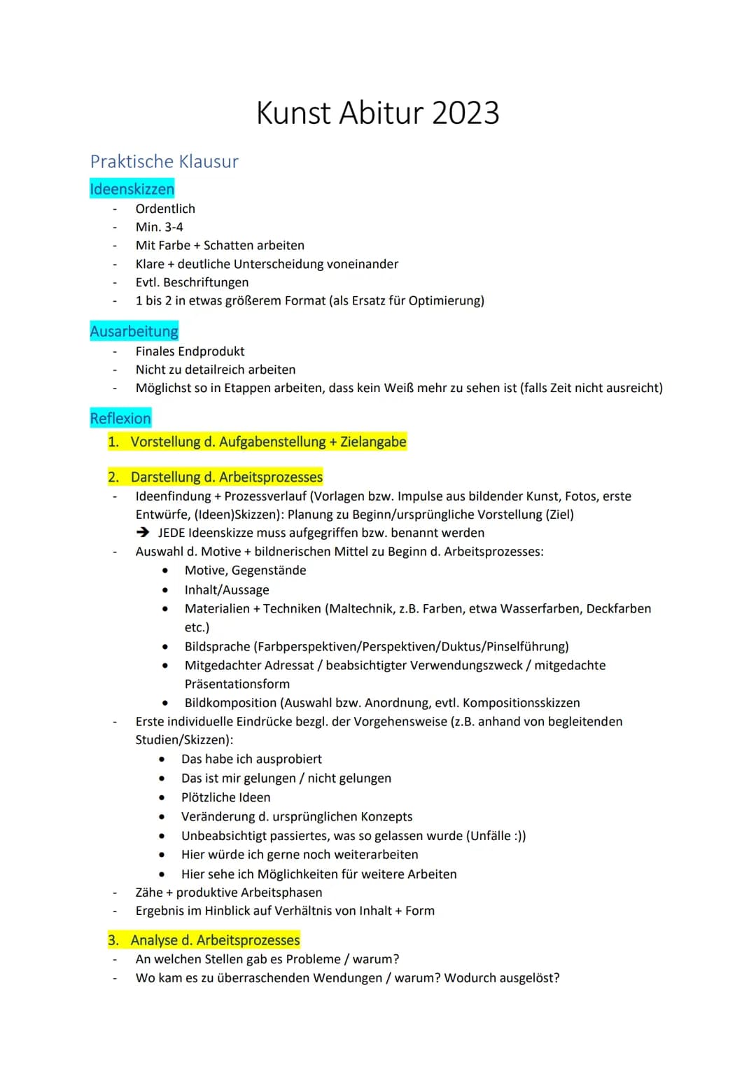 Praktische Klausur
Ideenskizzen
Ordentlich
Min. 3-4
Mit Farbe + Schatten arbeiten
Klare + deutliche Unterscheidung voneinander
Evtl. Beschri