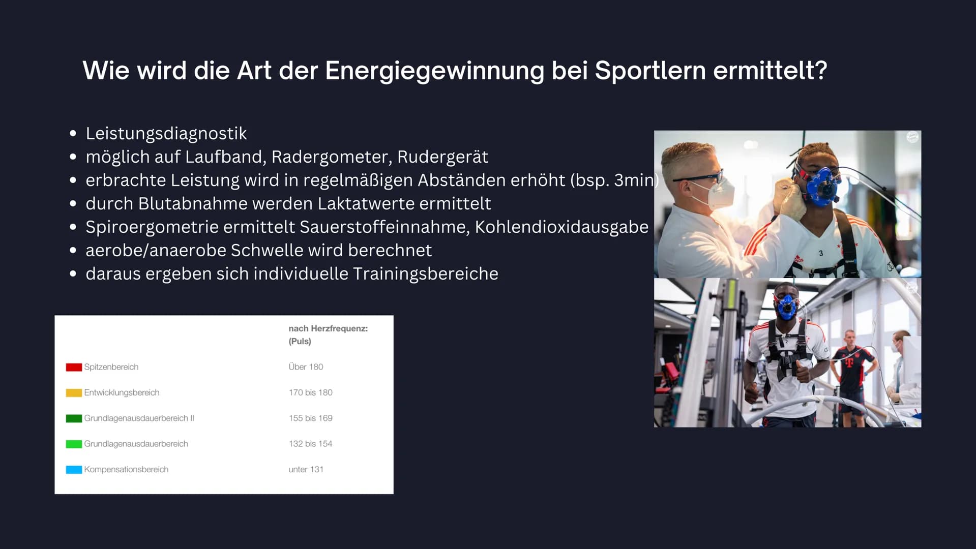 aerobe/anaerobe
Energiegewinnung im Sport Gliederung
Allgemeines
Anaerobe/Aerobe Energiegewinnung
Laktazid/Alaktazid
Wie ermitteln Sportler 