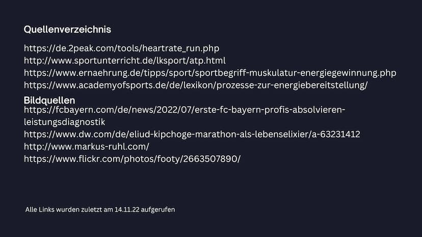 aerobe/anaerobe
Energiegewinnung im Sport Gliederung
Allgemeines
Anaerobe/Aerobe Energiegewinnung
Laktazid/Alaktazid
Wie ermitteln Sportler 