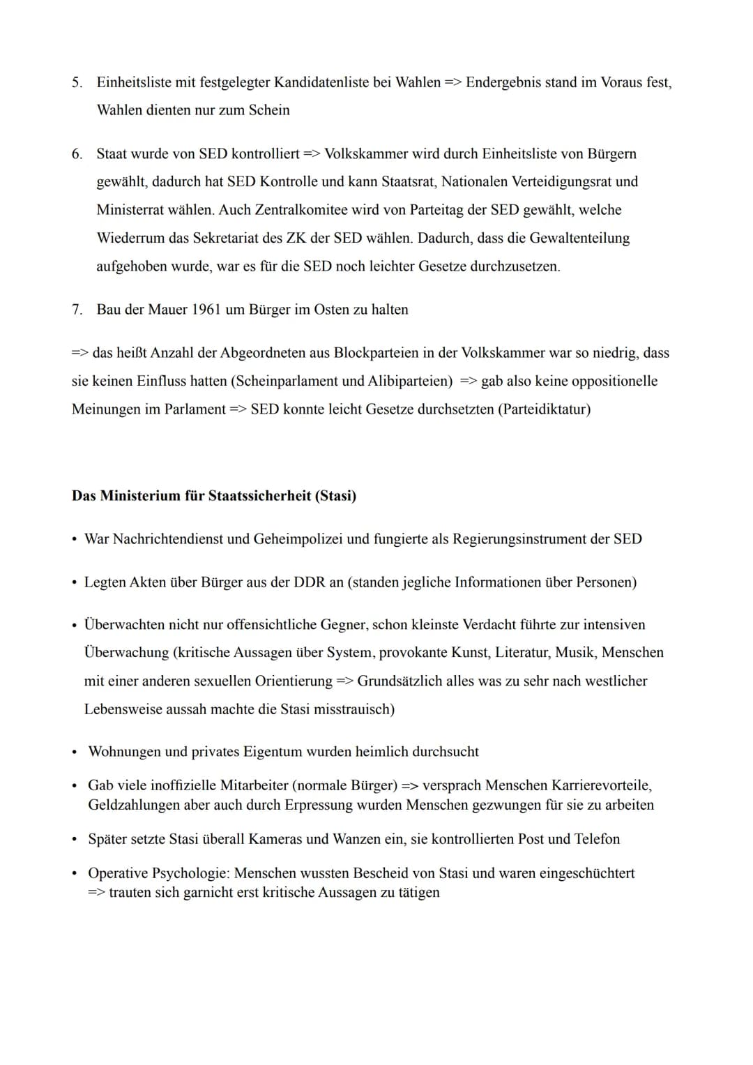 Geschichte: Deutsche Demokratische Republik (DDR)
Weg zur Gründung
Deutsche Demokratische Republik (DDR 1949-1990)
• Sowjetische Militäradmi