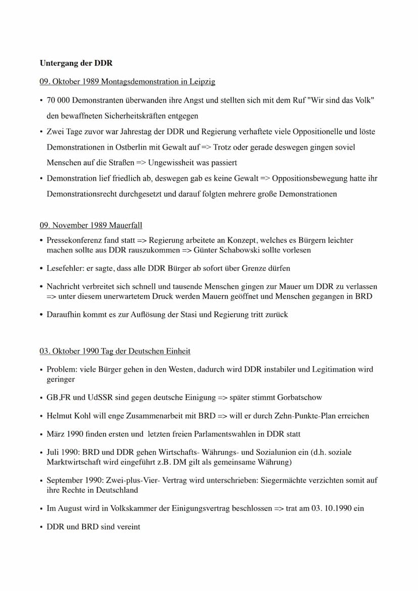 Geschichte: Deutsche Demokratische Republik (DDR)
Weg zur Gründung
Deutsche Demokratische Republik (DDR 1949-1990)
• Sowjetische Militäradmi