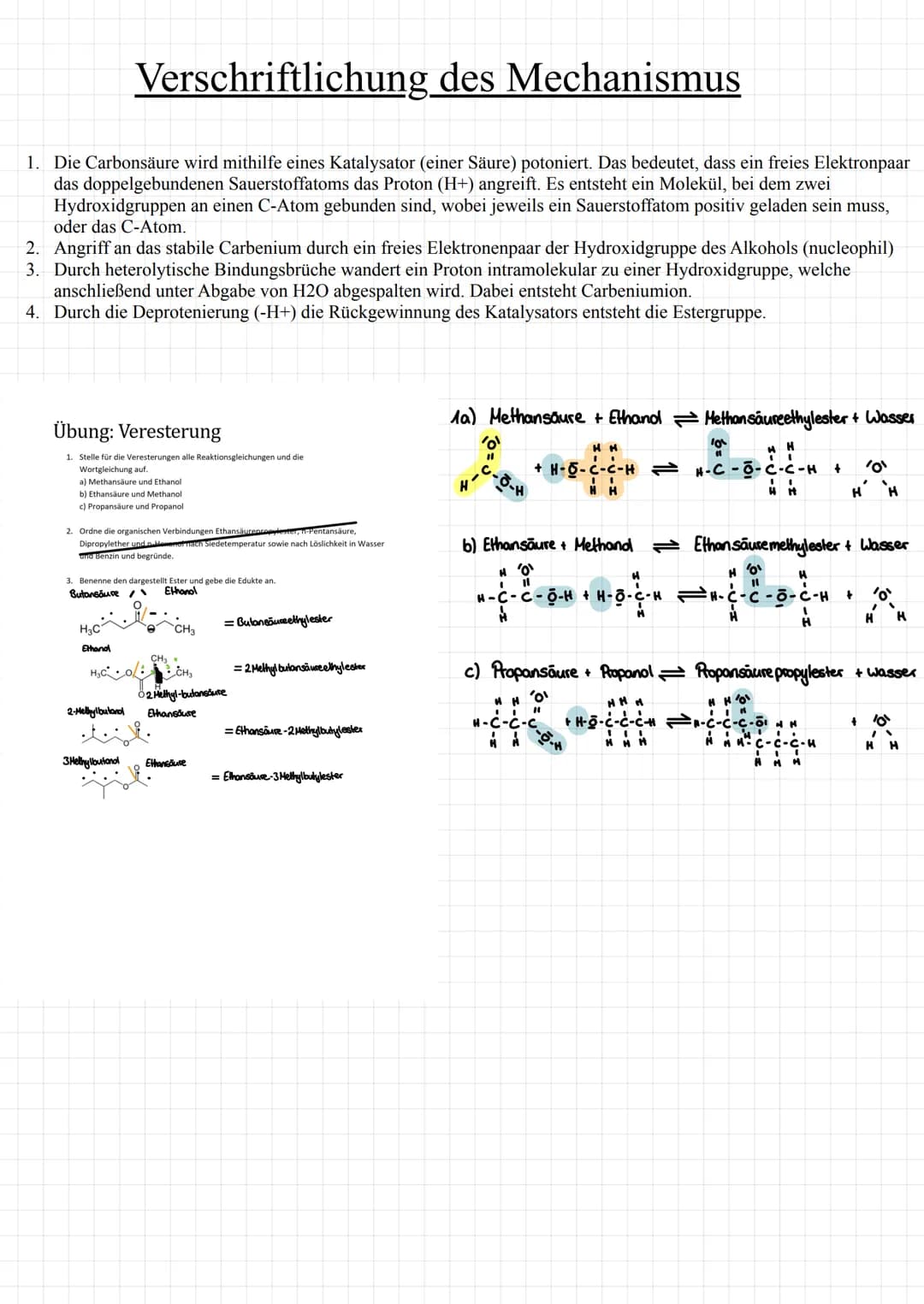 Here...
Viele künstliche Aromastoffe als auch Duftstoffe sind Vertreter der Stoffklasse Ester.
z.B: gibt es Duftstoffe, die nach Banane, Ana