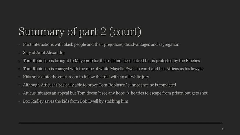 To Kill a Mockingbird
HARPER LEE
Darren Swain, Eleonora Simonelli Content
. Author
Historical background
• Summary
●
Characterization
Themes