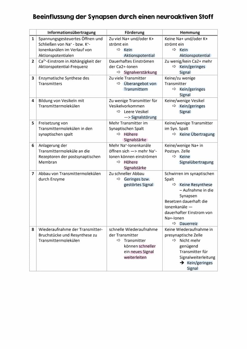 I. Bau eines motorischen Neurons
Signal-
aufnahme
Signal-
fortleitung
Axon einer vorgeschalteten Nervenzelle
Y
Signal-Auslöse-
region
Dendri