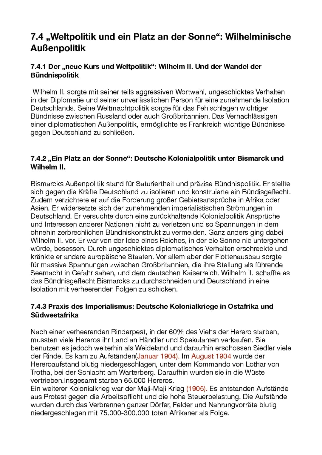 Geschichte Abitur