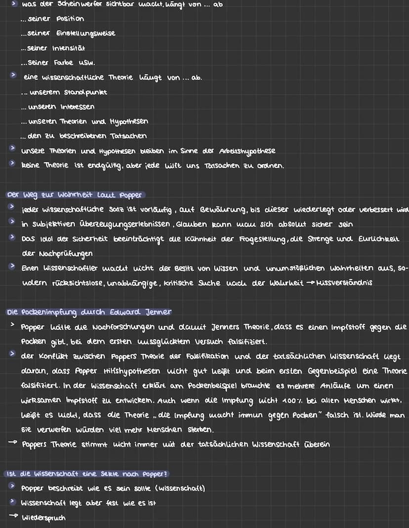 PHILOSOPHIE ABITUR 22
Deduktion: besondere vorhersagen werden aus einer allgemeinen Theorie abgeleitet
→ Von der allgemeinen Theorie, dass a