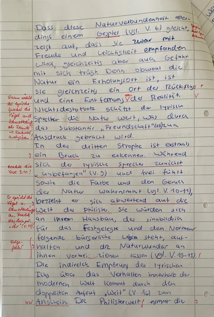 Name:
Klasse:
unjebundene
Block I: Gedichtinterpretation
Glücksgefühl
übeschits
Ludwig Tieck (1773-1853): Wonne der Einsamkeit
Analysiere un