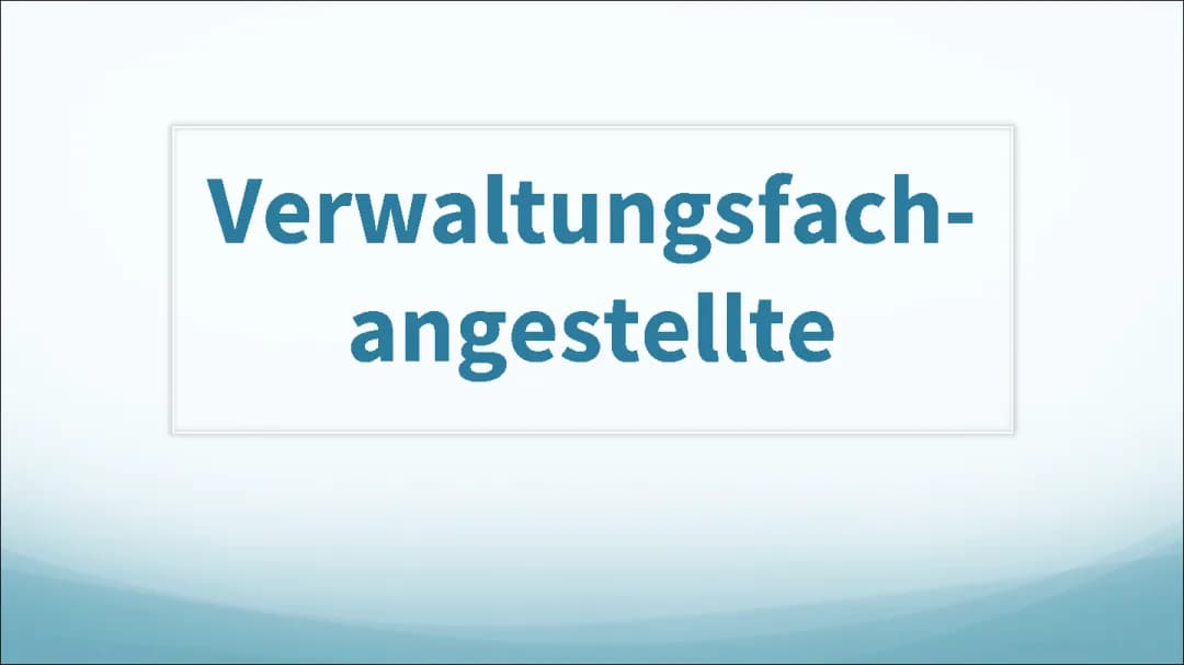 Alles über die Verwaltungsfachangestellte Ausbildung: Gehalt, Voraussetzungen und Quereinstieg