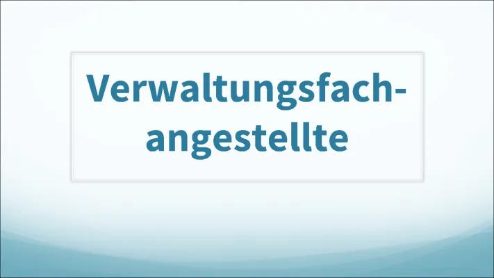 Know Verwaltungsfachangestellte thumbnail