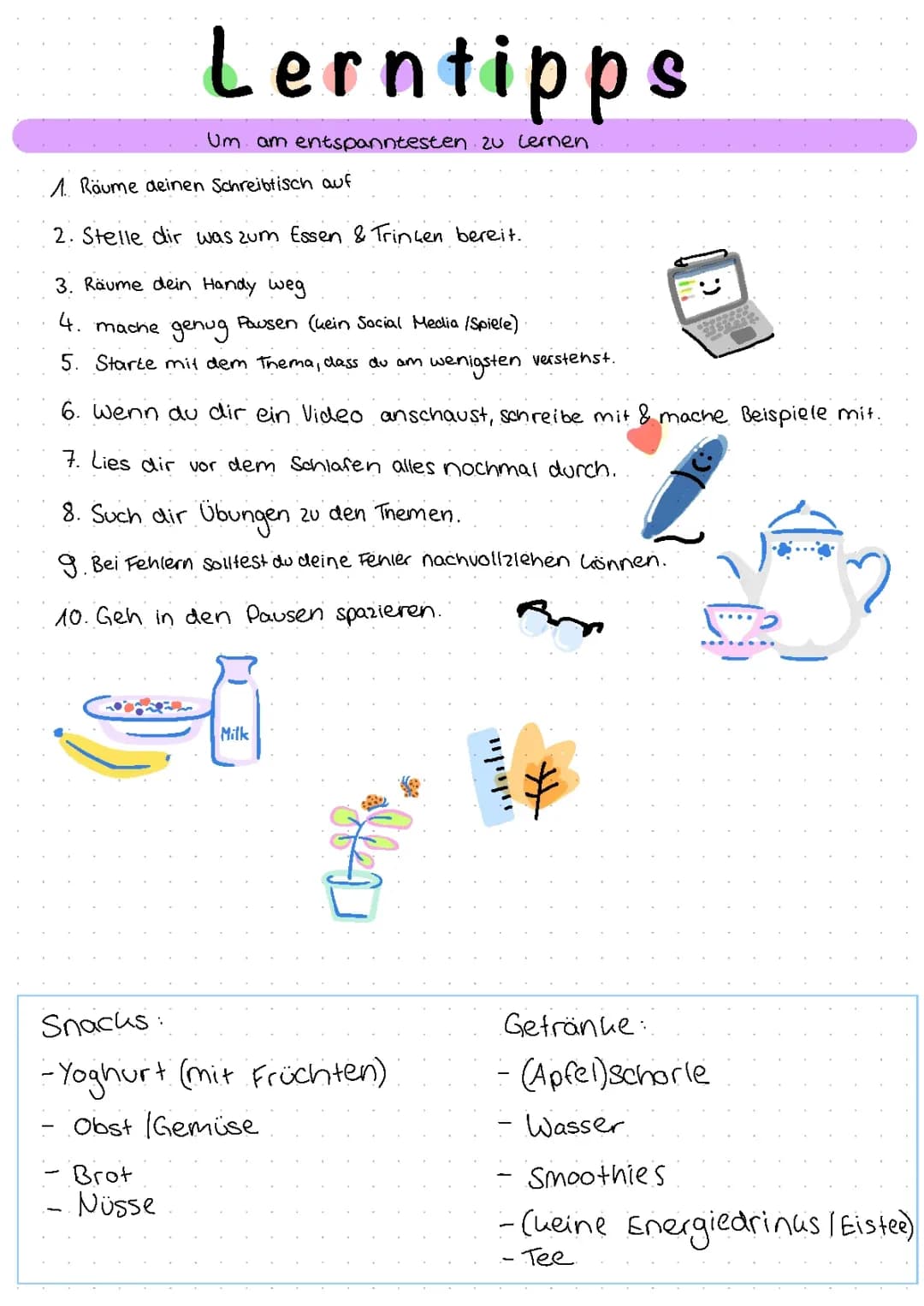 Lerntipps