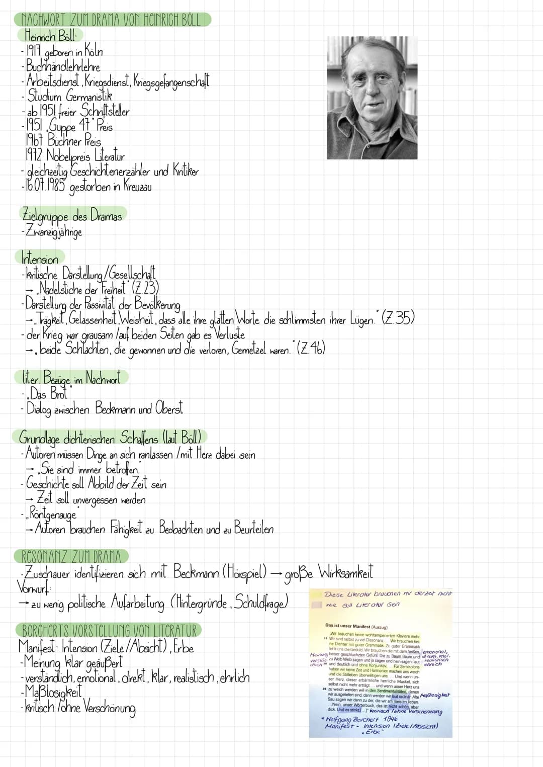 
<p>Wolfgang Borchert war ein deutscher Schriftsteller, der für seine einflussreiche Trümmerliteratur bekannt ist. Er wurde am 20. Mai 1921 