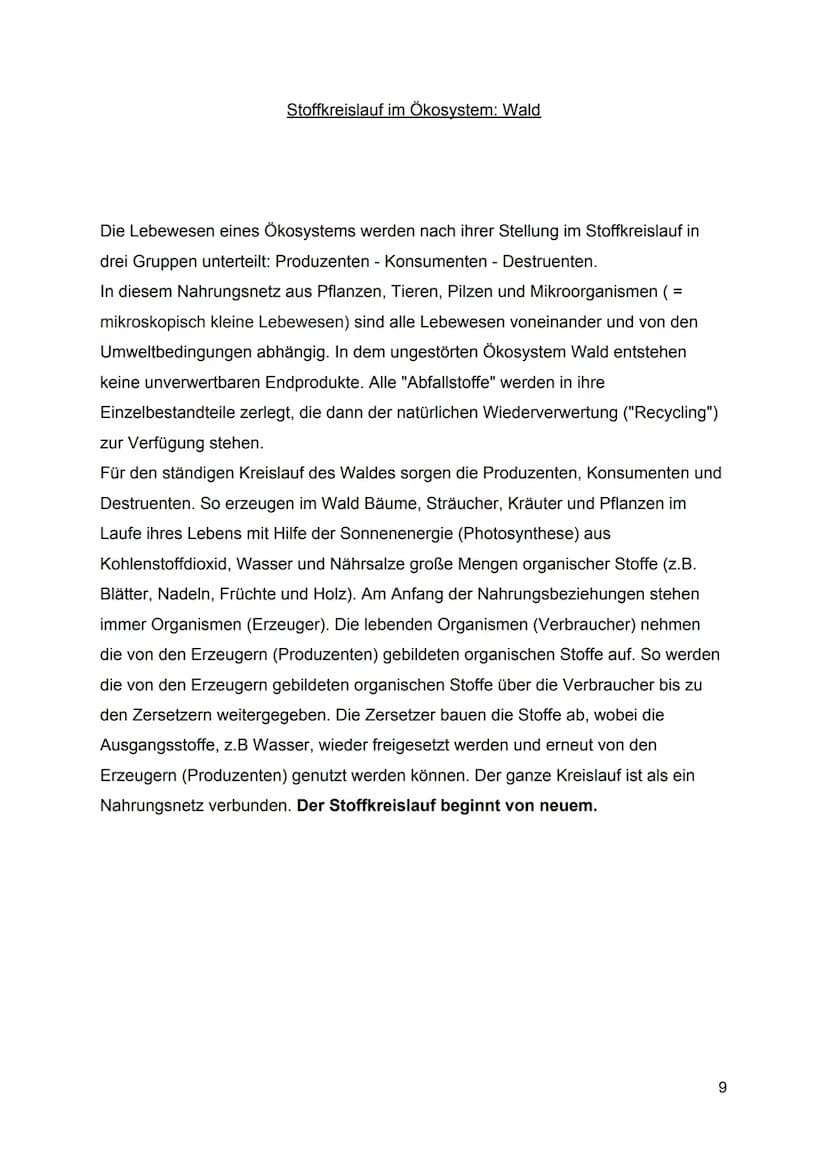 1.
2.
3.
Inhaltsverzeichnis
Was ist ein Stoffkreislauf?
1.1.
Definition eines Stoffkreislaufes
1.2.
Wie entsteht ein Stoffkreislauf?
1.3. Ar