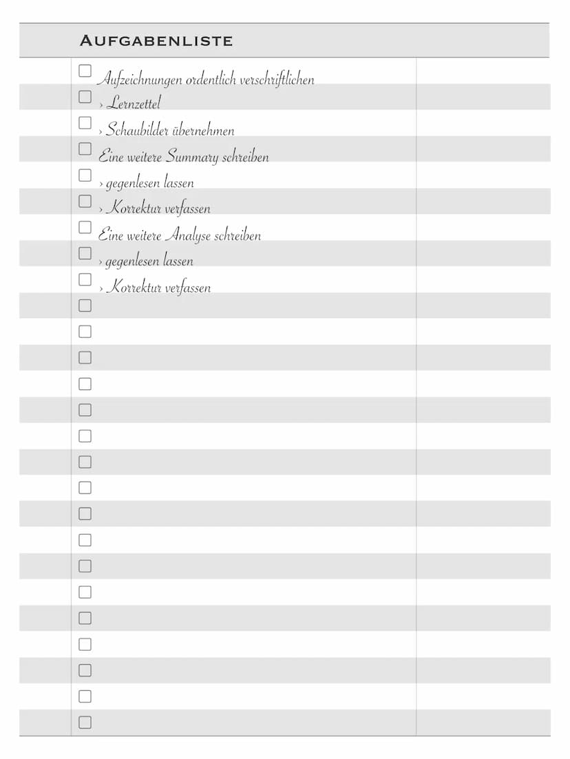 ENGLISCHKLAUSUR
15th of September 3
INHALT
Themenübersicht
Helpful Skill Pages
Aufgabenliste
Wochenplan/Lernplan
A Summary
A Analysis Thursd