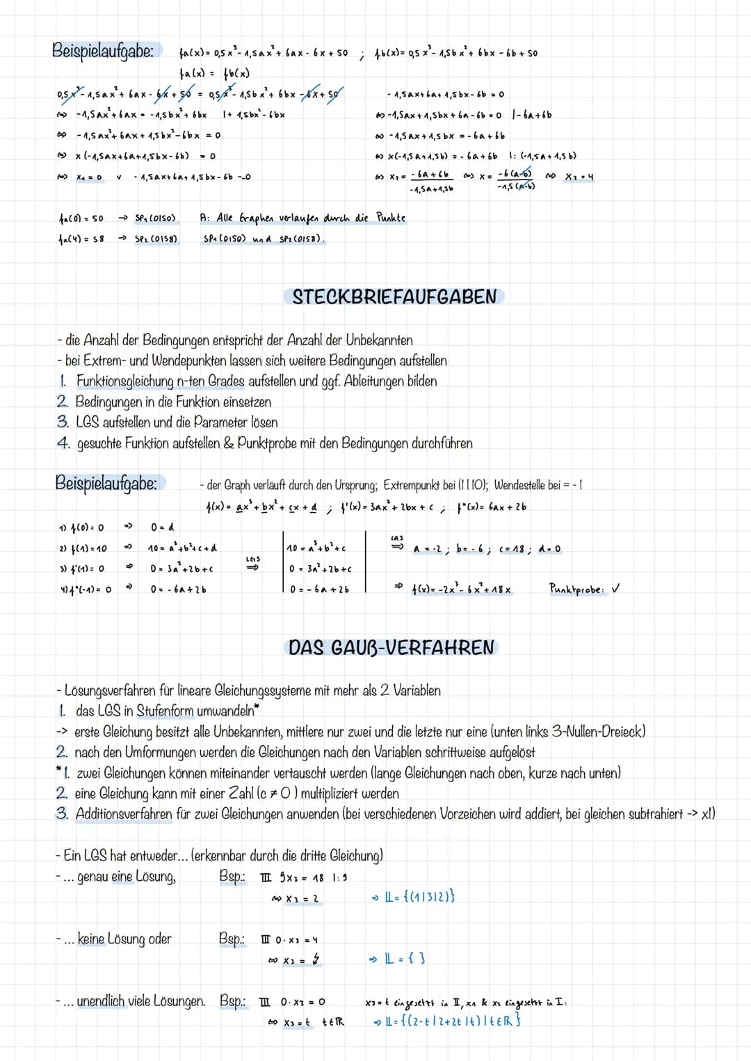 EIGENSCHAFTEN
- wenn die Exponenten der Funktion alle gerade sind, ist der Graph der Funktion achsensymmetrisch zu y-Ache
f(x) = f(-x)
- wen