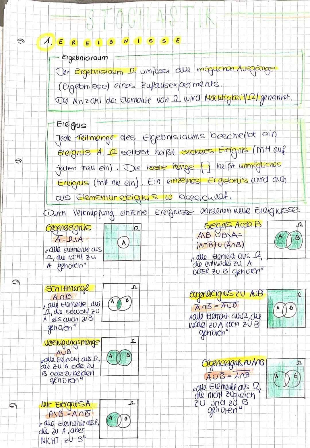 by
3.2 Wahrscheinlichkeit sborechnung
a) zienen ohne Zurücklegen.
zieht man aus einer Ure N Kugein, von denen schwarz
and, n kugeln ohne zur