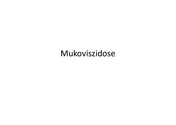 Know MUKOVISZIDOSE thumbnail