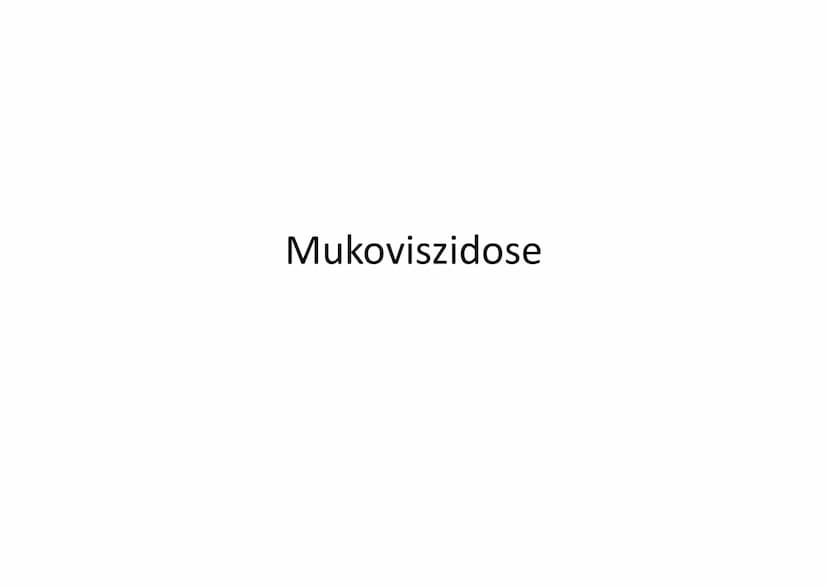 Mukoviszidose Inhaltsverzeichnis
1. Einleitung.
1.2 Ursache
2. Krankheitsbild
2.1 Auswirkungen auf Darm und Bauchspeicheldrüse..
2.2 Auswirk