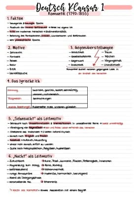 Know Gedichtanalyse + Romantik (Q1) thumbnail