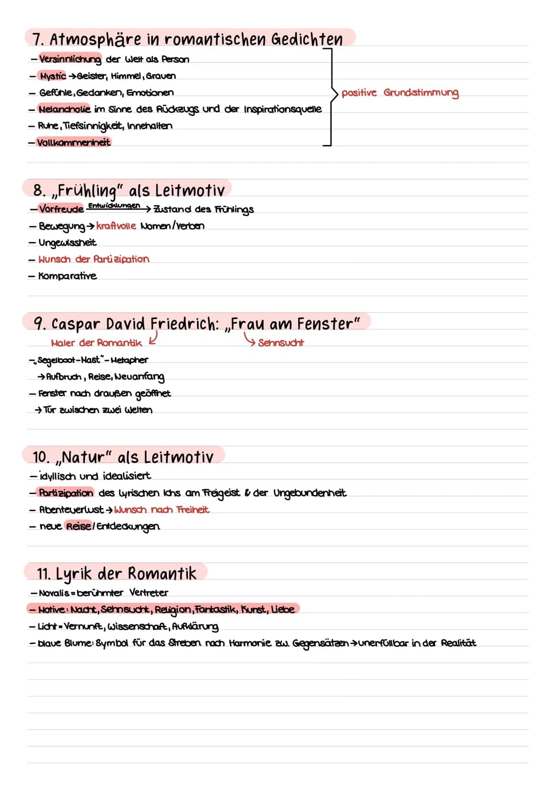 1. Fakten
- bewegende & bewegte Epoche
- Ausdruck der inneren Gefühlswelt →Reise ins eigene Ich
- Kritik am modernen Menschen → Eindimension