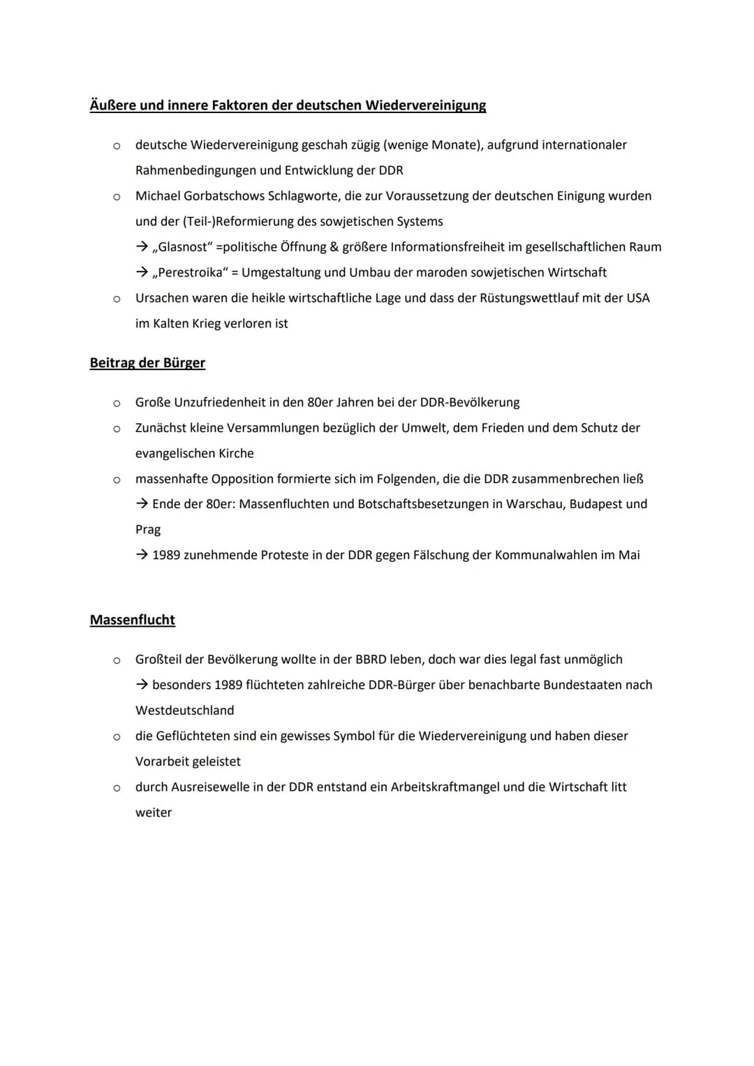 Die deutsche Wiedervereinigung
Der äußere Weg zur Einheit
> Internationale & innerdeutsche Verträge
Ausgangslage: Vier-Mächte-Verantwortlich