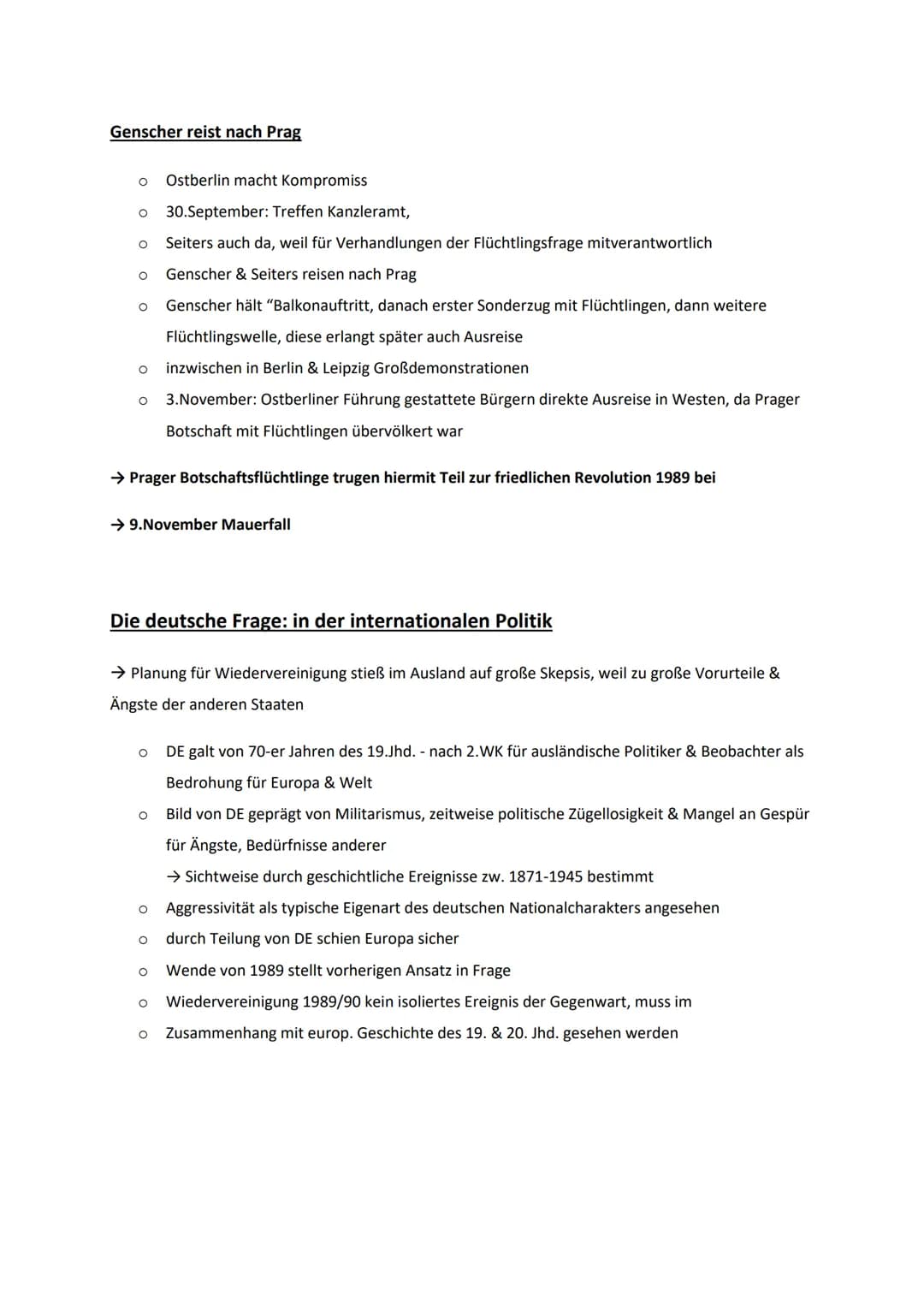 Die deutsche Wiedervereinigung
Der äußere Weg zur Einheit
> Internationale & innerdeutsche Verträge
Ausgangslage: Vier-Mächte-Verantwortlich