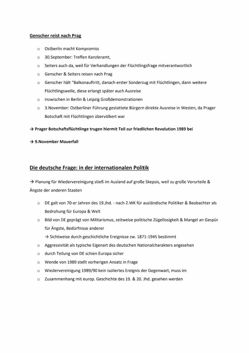 Die deutsche Wiedervereinigung
Der äußere Weg zur Einheit
> Internationale & innerdeutsche Verträge
Ausgangslage: Vier-Mächte-Verantwortlich