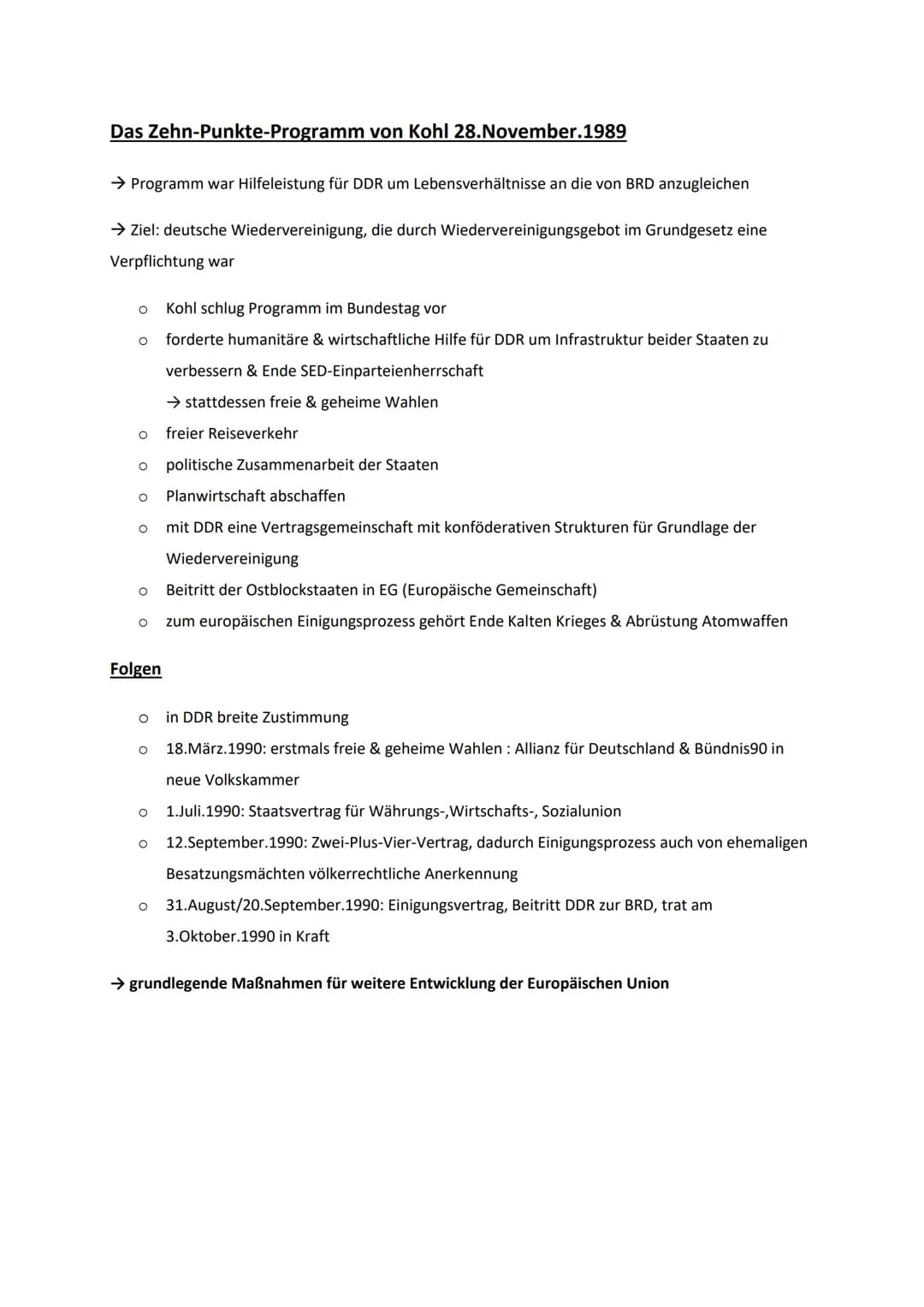 Die deutsche Wiedervereinigung
Der äußere Weg zur Einheit
> Internationale & innerdeutsche Verträge
Ausgangslage: Vier-Mächte-Verantwortlich
