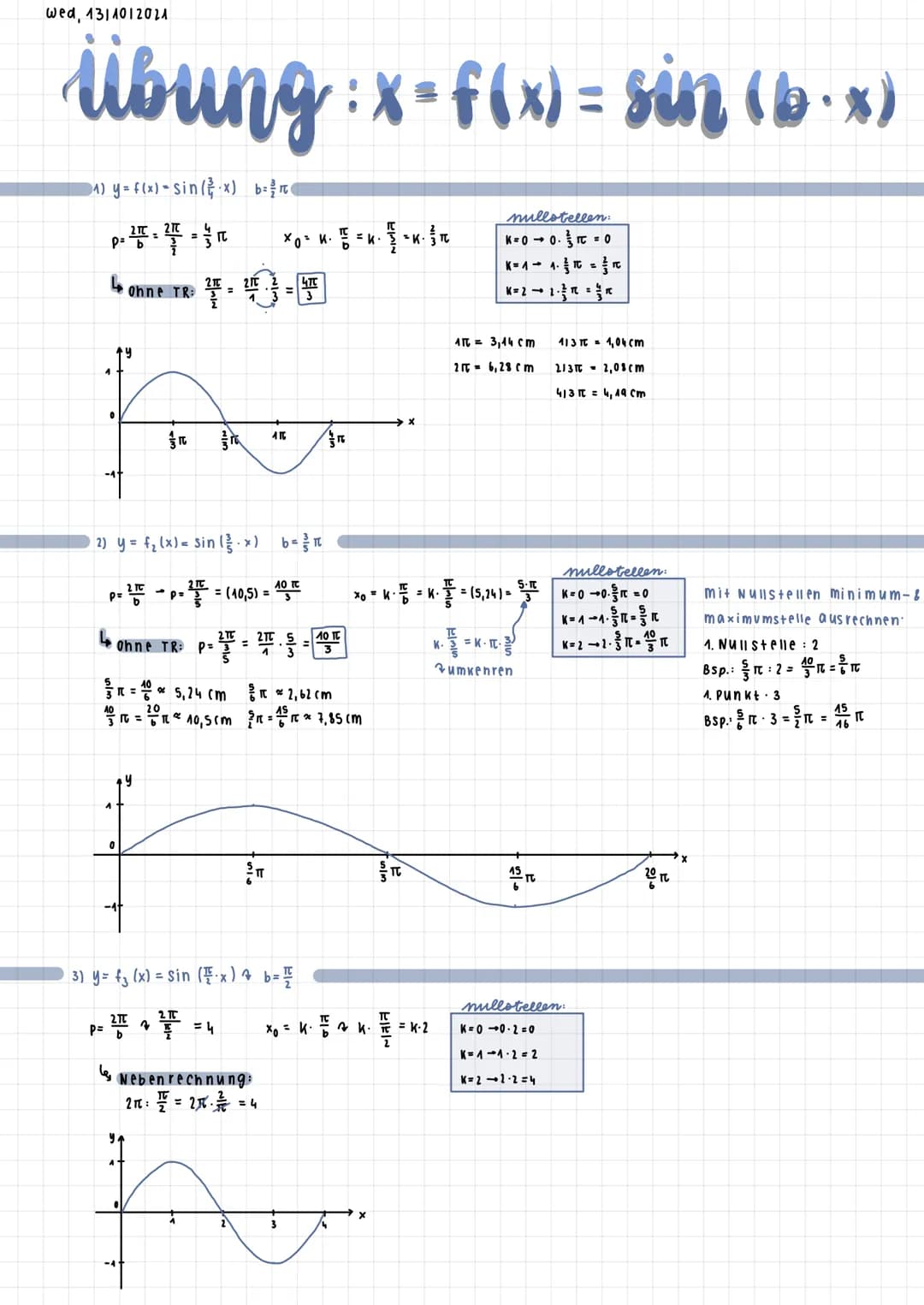 tue 1410912024
150
wichtige
-TC
Sinusfunktion
-210 x≤
y.
270-1
y=f(x) = sin(x)
sin 30
Sin=
- 21c
≤x≤ Intervall
Sinuswerte
Einheits-
Kreis
-
