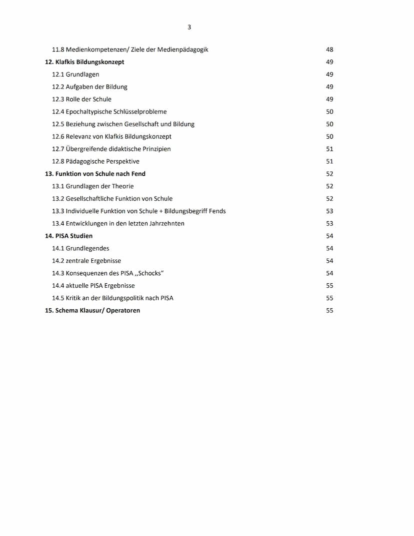 Pädagogik Lk
Lernzettel Abitur 2022
Inhalt
1. Jean Piaget: Theorie der kognitiven Entwicklung
1.1
Grundlagen der Theorie
1.2
Pädagogische Pe