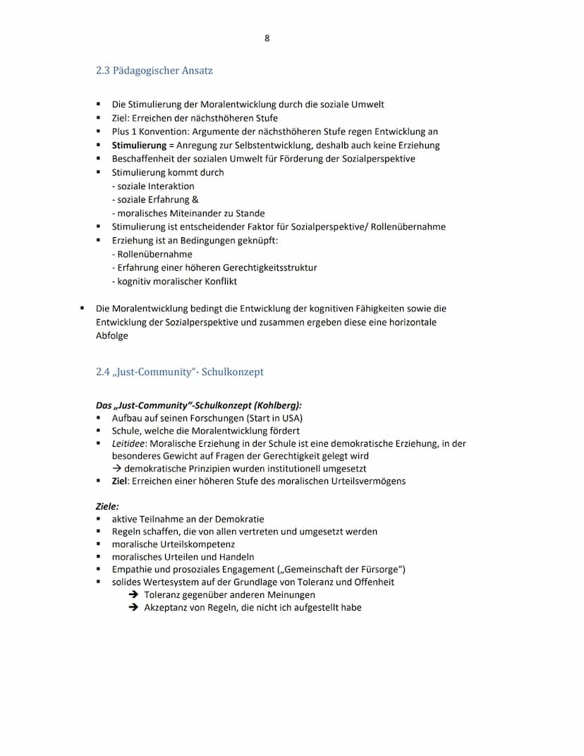 Pädagogik Lk
Lernzettel Abitur 2022
Inhalt
1. Jean Piaget: Theorie der kognitiven Entwicklung
1.1
Grundlagen der Theorie
1.2
Pädagogische Pe