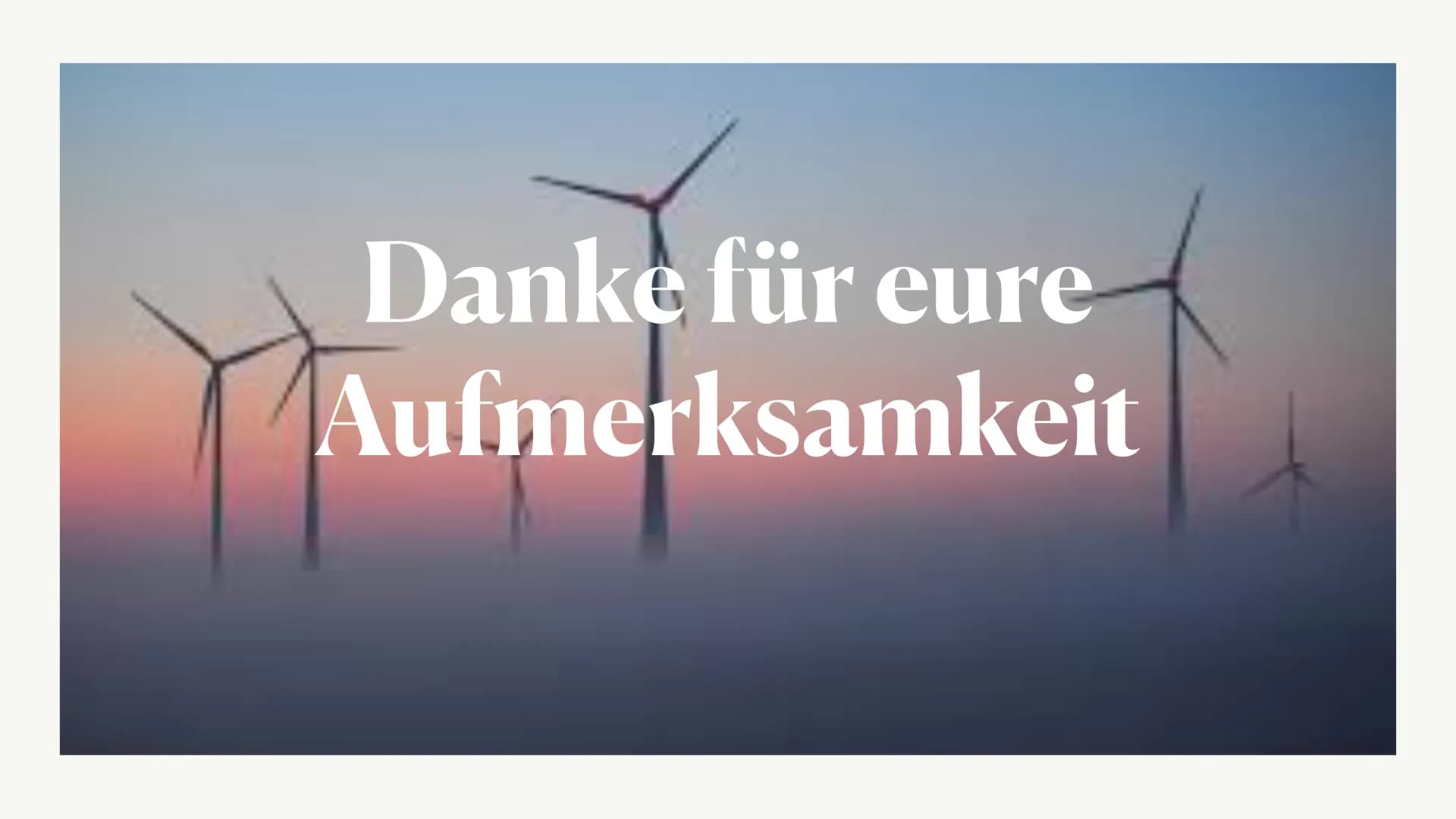 Energie durch
Windräder ●
●
●
Definition
Wind- Strom?
• Positive Aspekte
●
Negative Aspekte
●
Gliederung
Vom Wind zum Strom
Funktionsweise e