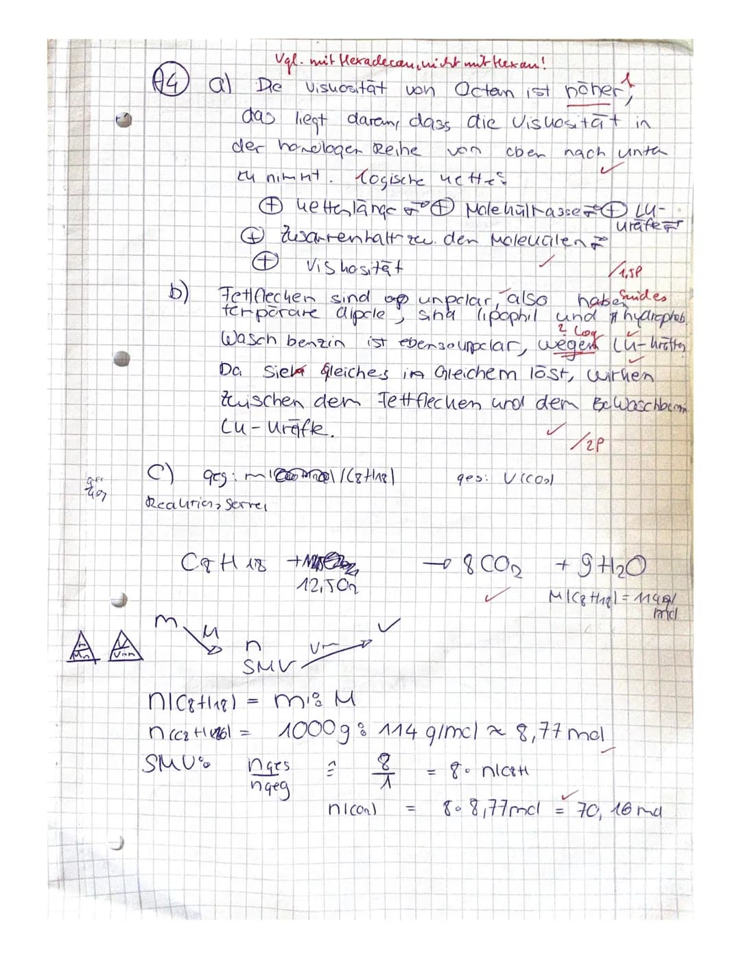 Chemie-KA 1
Name:
1. Benenne folgende Moleküle:
a.
b.
C.
1 CH3
H₂C-C-CH₂
H
CH3
H3C-CH
H₂C-
CH3
3CH₂
CH3
-CH₂
-CH-CH₂ CH3
-CH₂
Klasse 10a
2. 