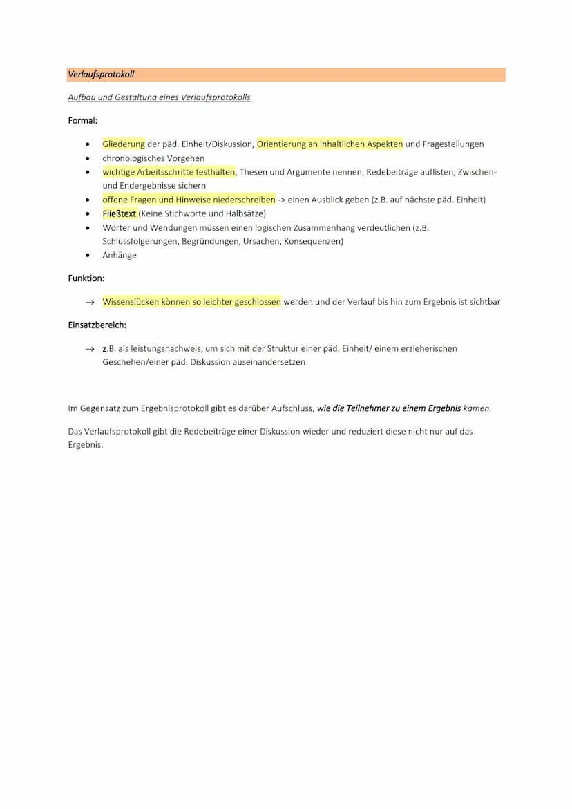 Protokolle verfassen
● Protokoll ist eine Sonderform des Berichts, mit den Besprechungen dokumentiert werden. Das Protokoll
soll
Protokollar