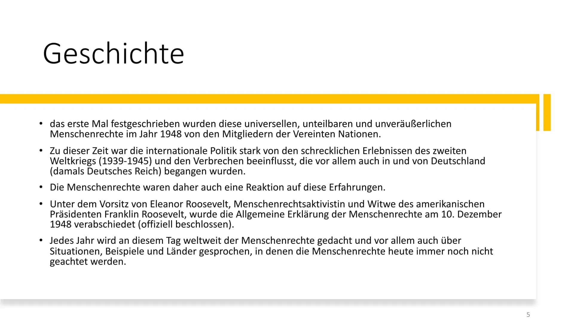 Menschenrechte und Menschenrechtsverletzungen
1 Allgemeines
Jeder Mensch ist einzigartig: wir alle haben verschiedene Talente, Stärken und
S