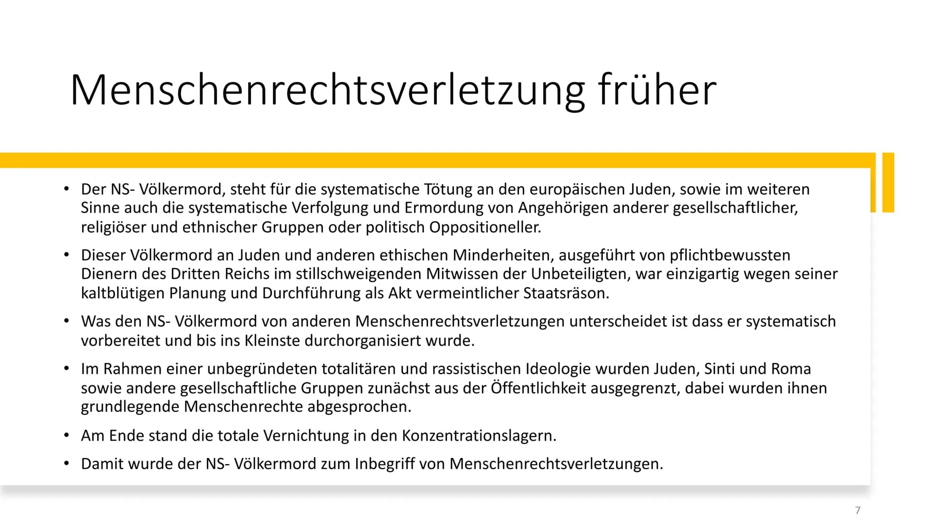 Menschenrechte und Menschenrechtsverletzungen
1 Allgemeines
Jeder Mensch ist einzigartig: wir alle haben verschiedene Talente, Stärken und
S