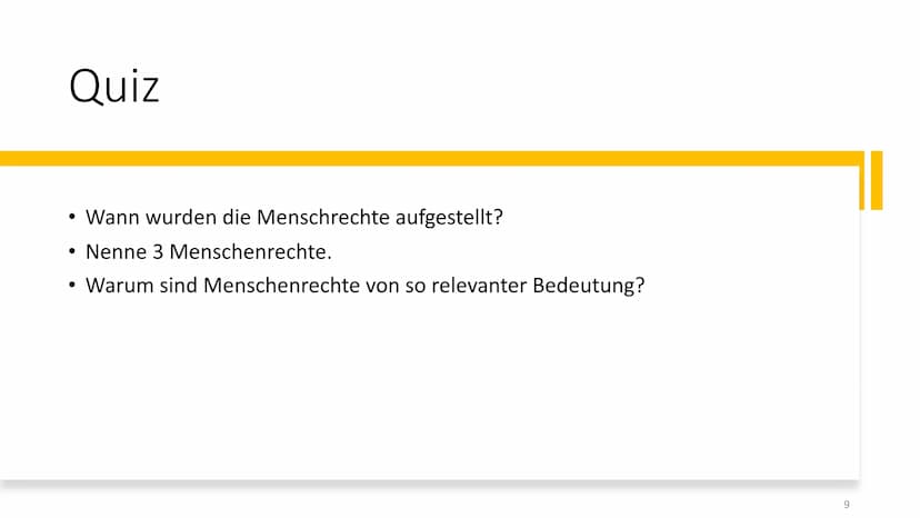 Menschenrechte und Menschenrechtsverletzungen
1 Allgemeines
Jeder Mensch ist einzigartig: wir alle haben verschiedene Talente, Stärken und
S