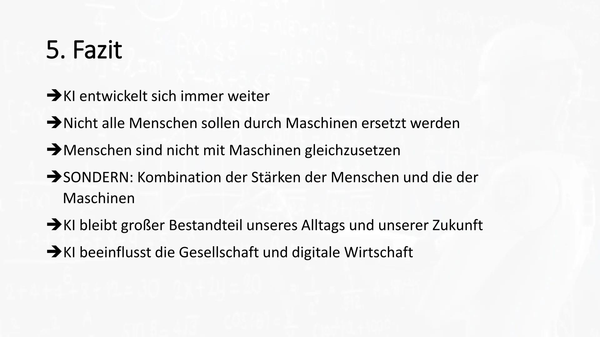 1. Definition
Teilgebiet der Informatik, dass sich mit der technischen Nachbildung menschlicher Intelligenz
befasst.
■
■
■
■
■
■
2. Vergleic